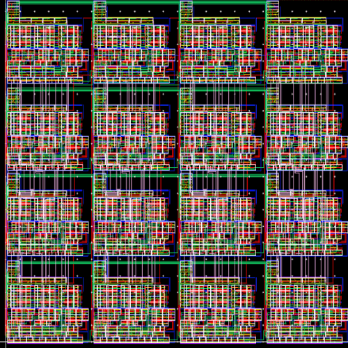 Schematic graphic for a processing element